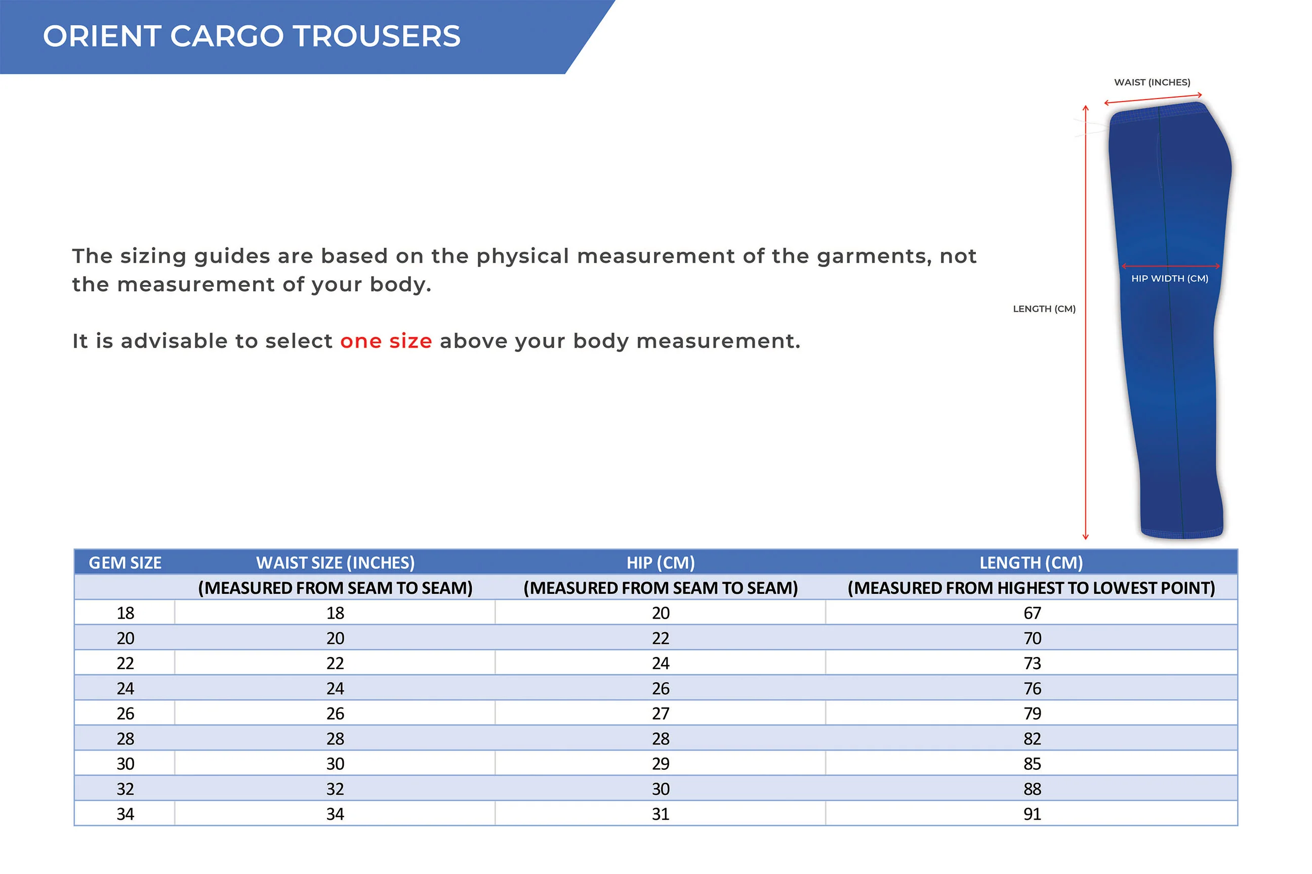 Cargo Trouser - Orient - Image 2