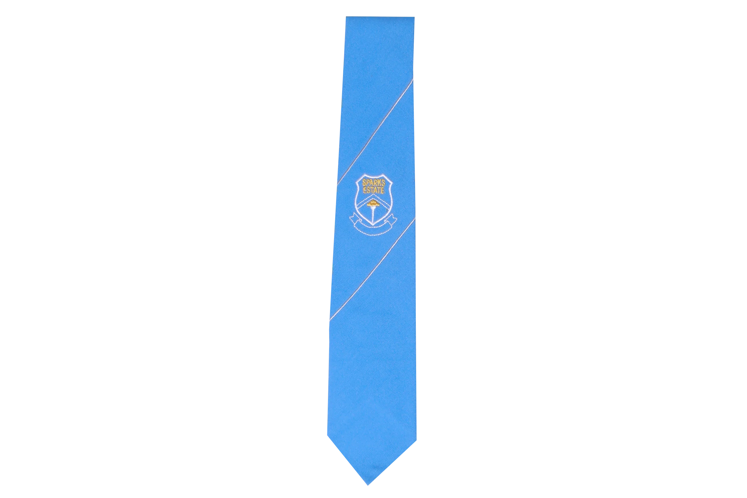 Embroidered Tie - Sparks Estate