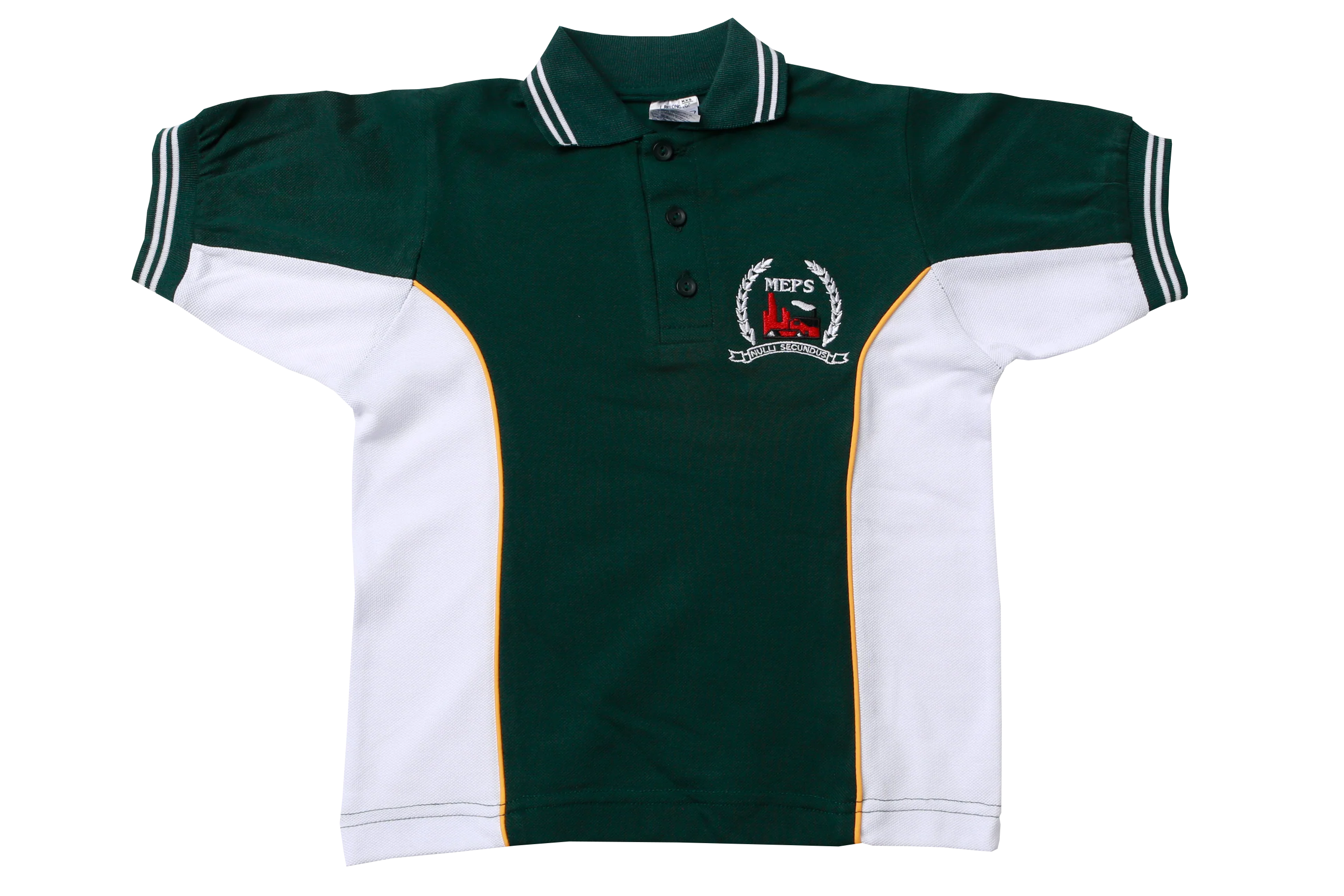 Golf Shirt Bottle/White EMB - Mt Edgecombe Private (Sport)