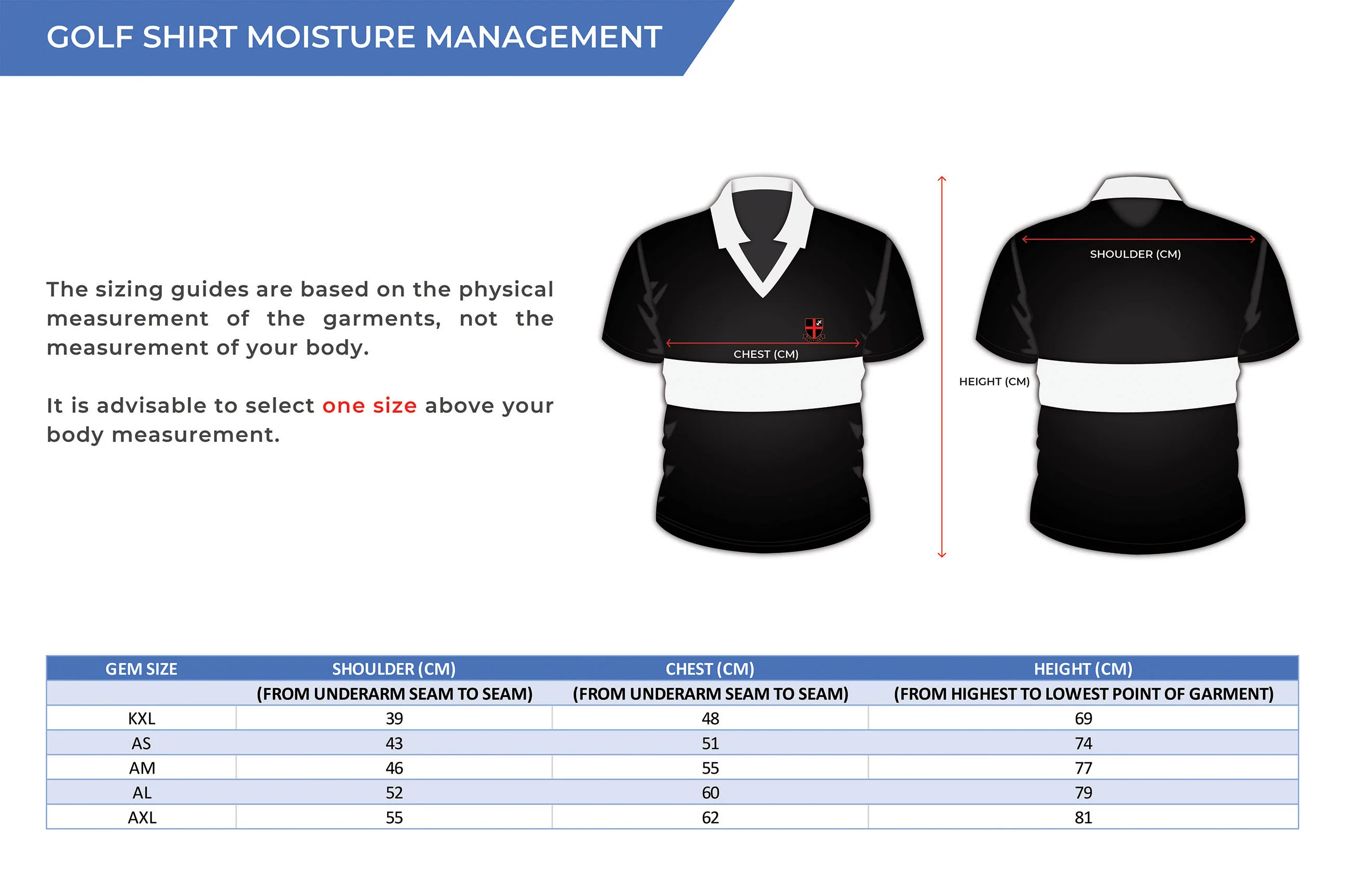 Golf Shirt Moisture Management Emb - Clifton College - Image 2
