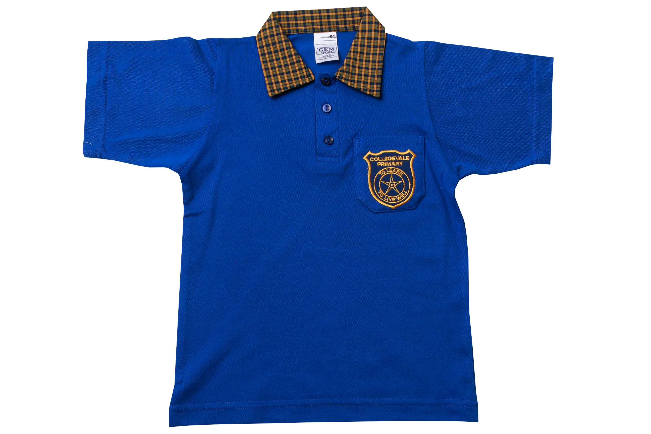 Golf Shirt EMB - Collegevale