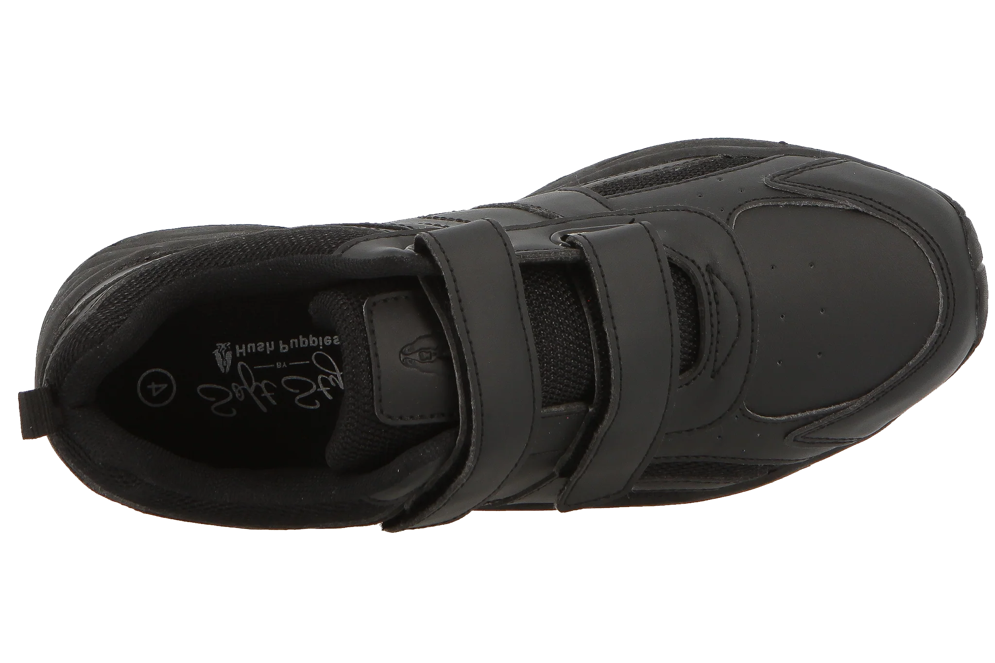 Hush Puppies Deuce Velcro Takkies - Black - Image 4