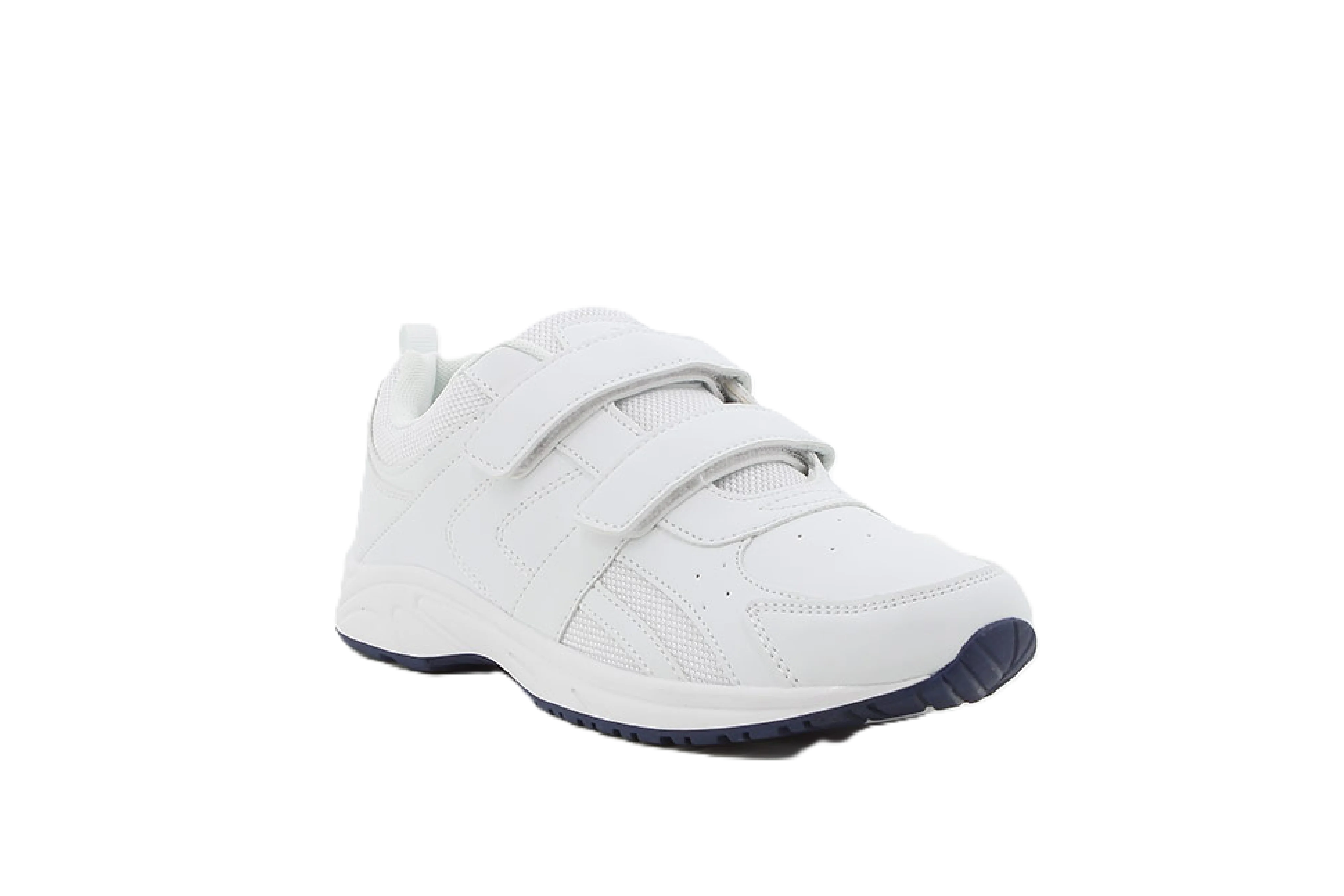 Hush Puppies Deuce Velcro Takkies - White