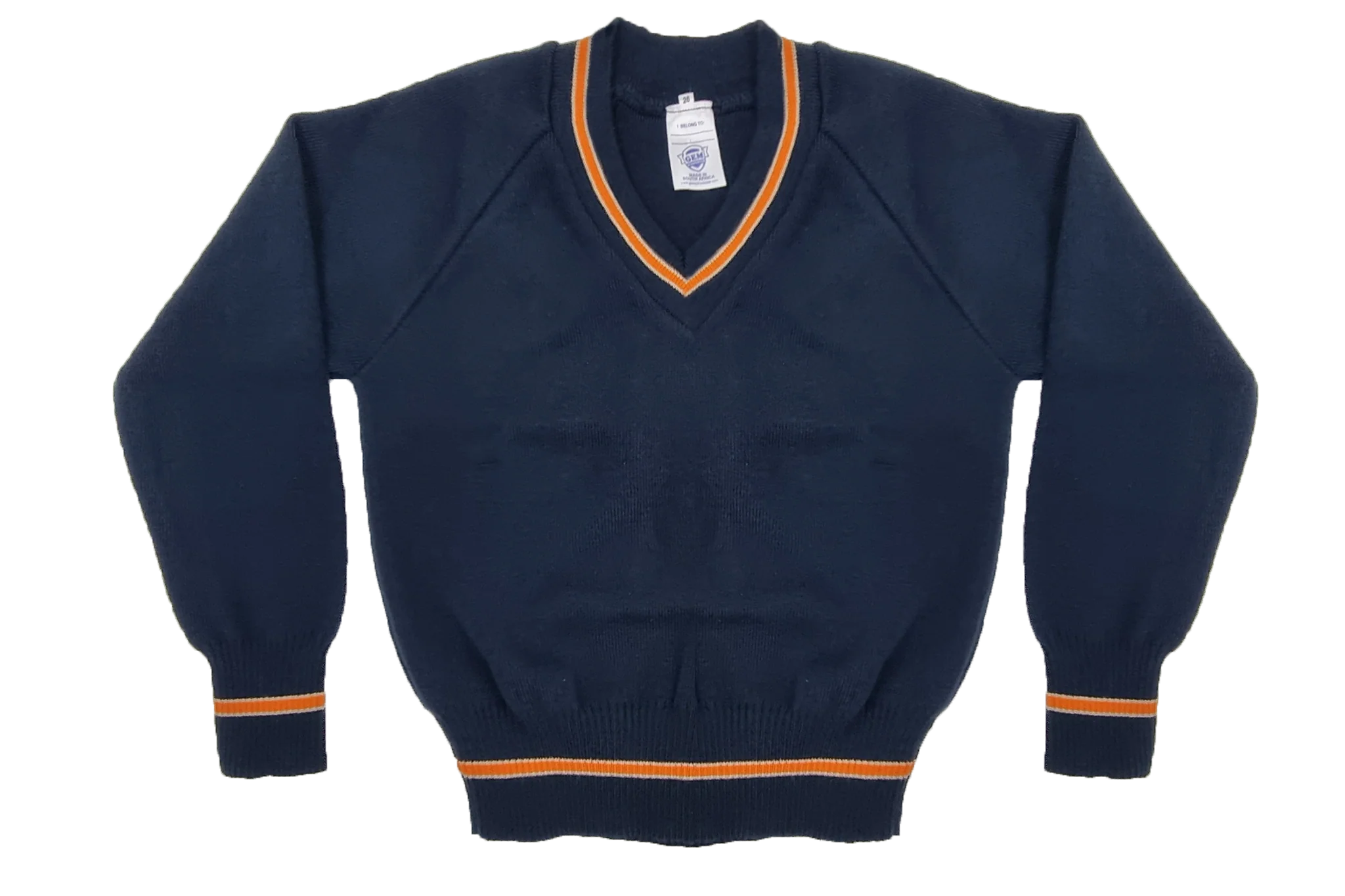 Longsleeve Striped Jersey - Mayville Navy/Orange
