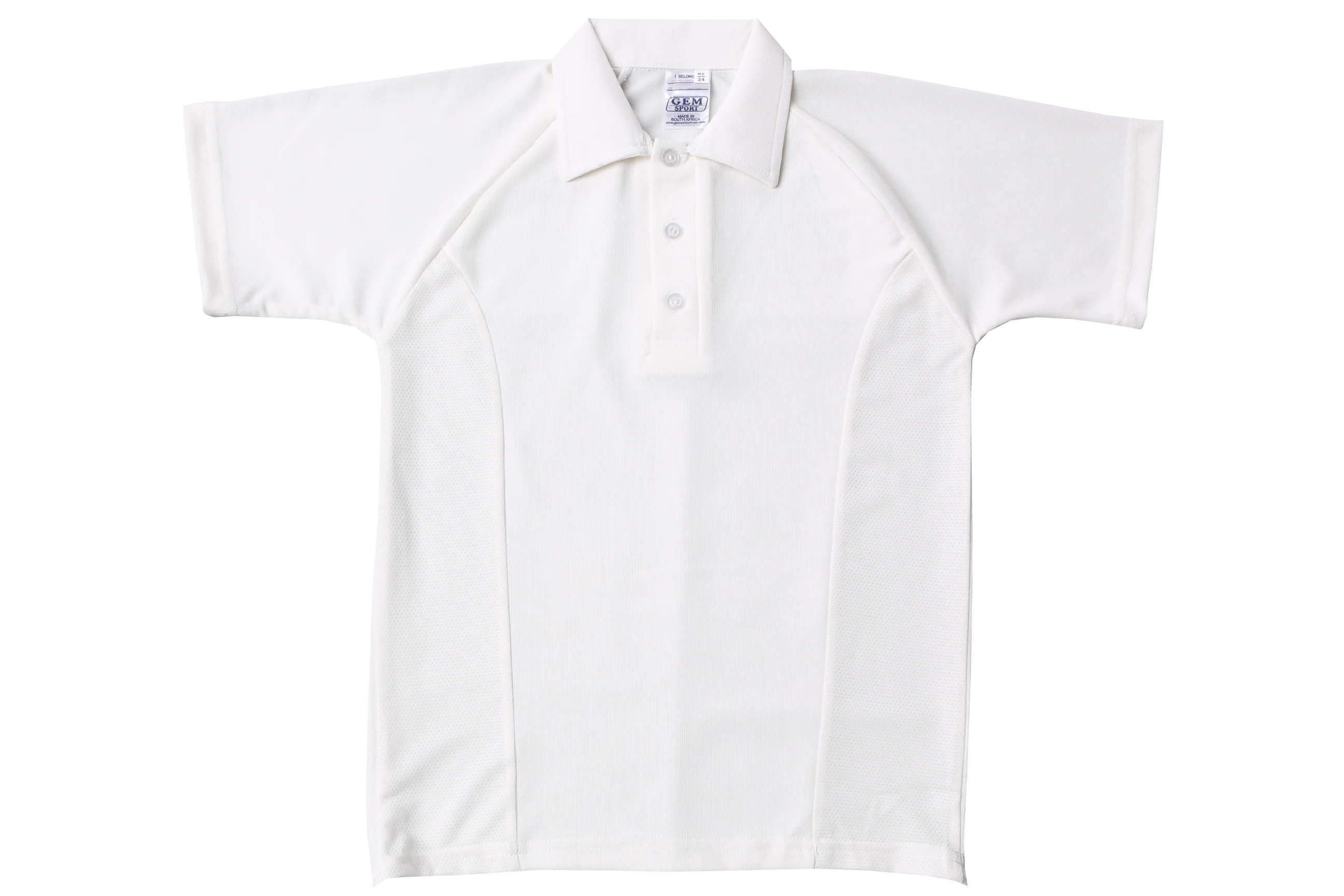 Shortsleeve Cricket Shirt - Cream