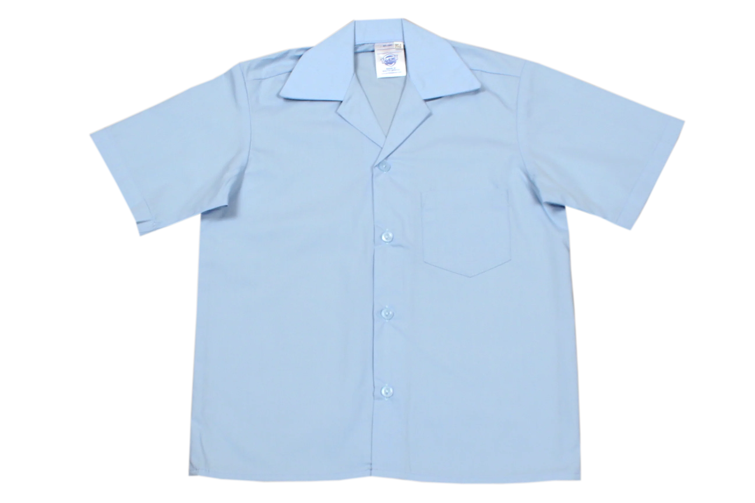 Shortsleeve Gladneck Shirt - Blue