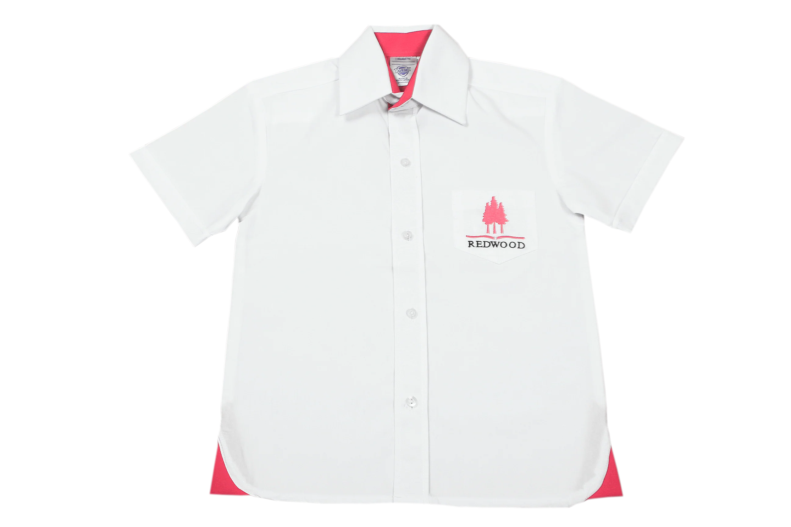 Shortsleeve Emb Shirt - Redwood