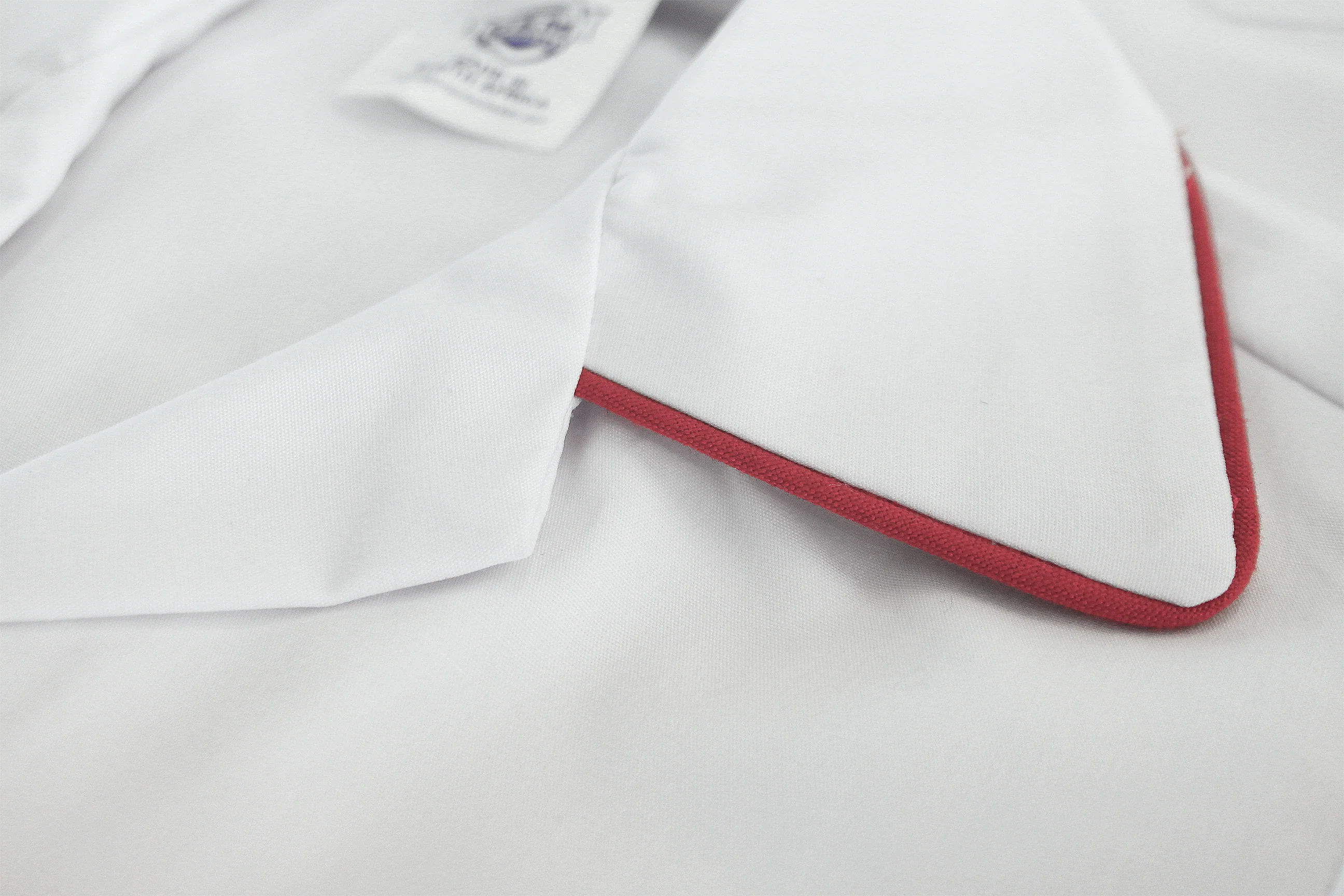Shortsleeve Roundneck Blouse Emb - Redwood College - Image 3