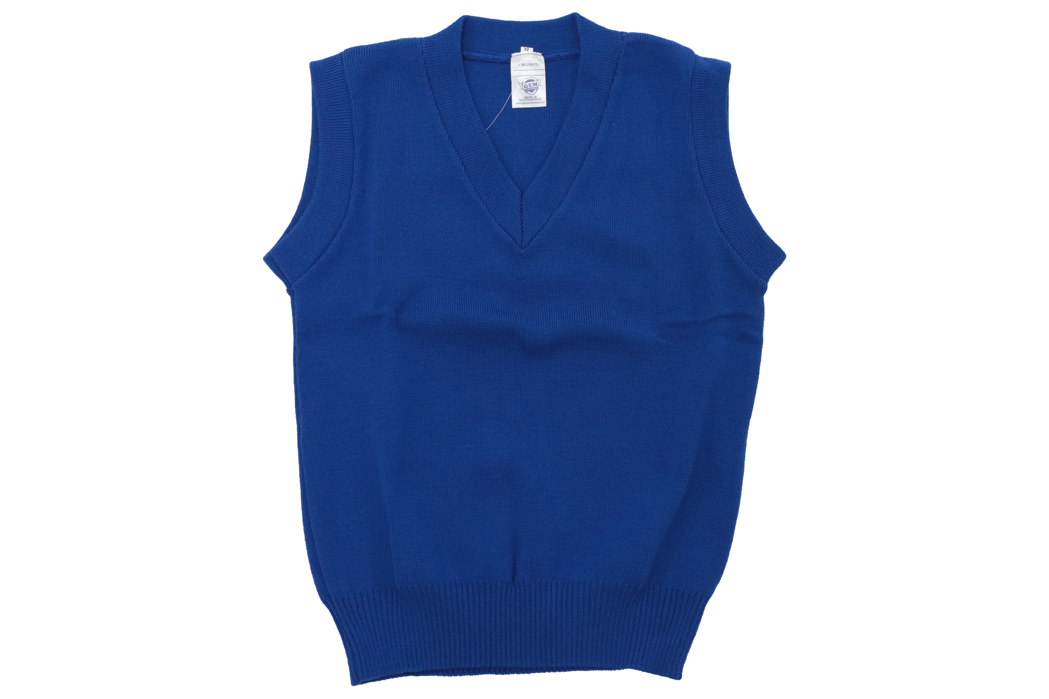 Sleeveless Pullover - Pinetown (Royal)