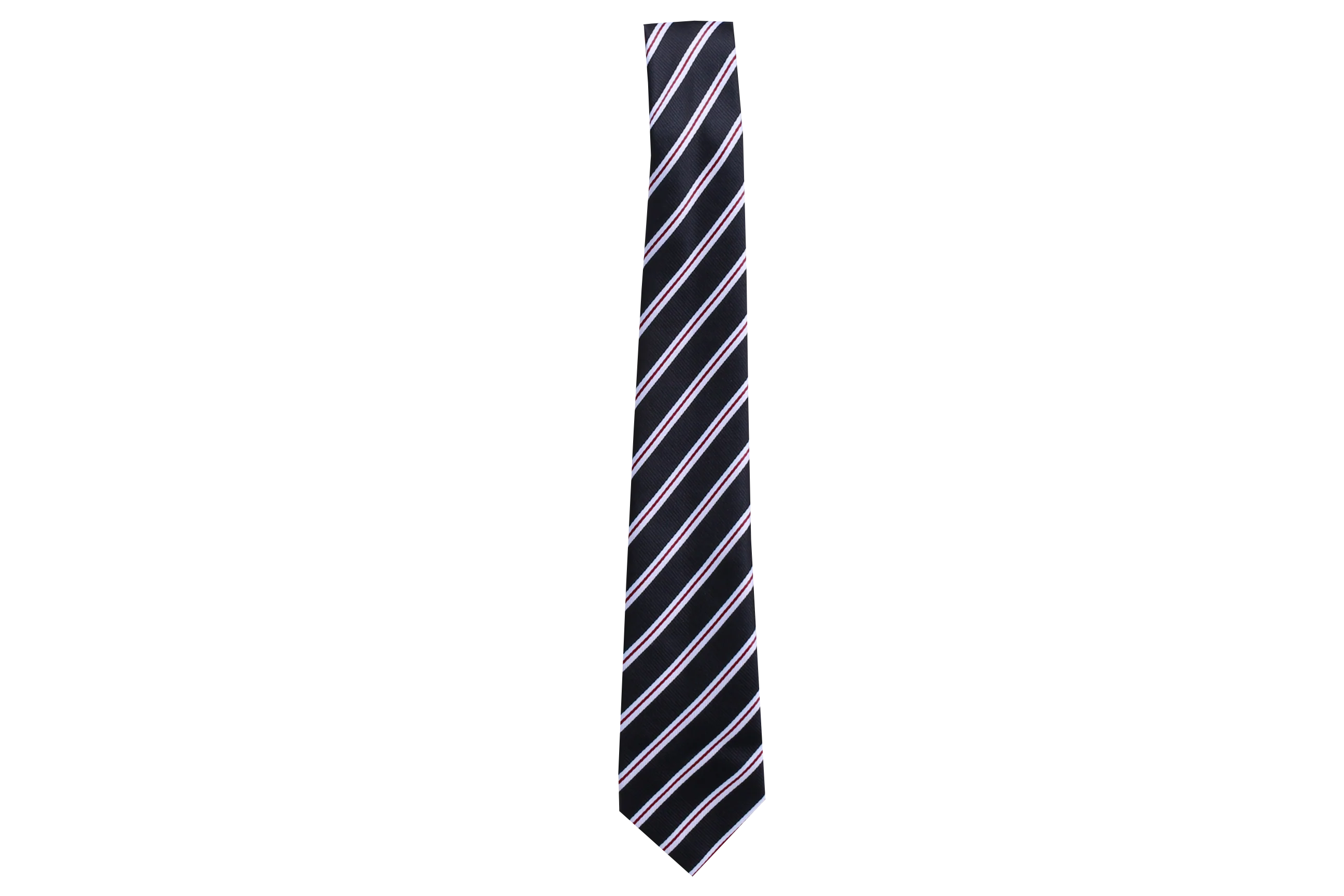 Striped Tie - Burnwood