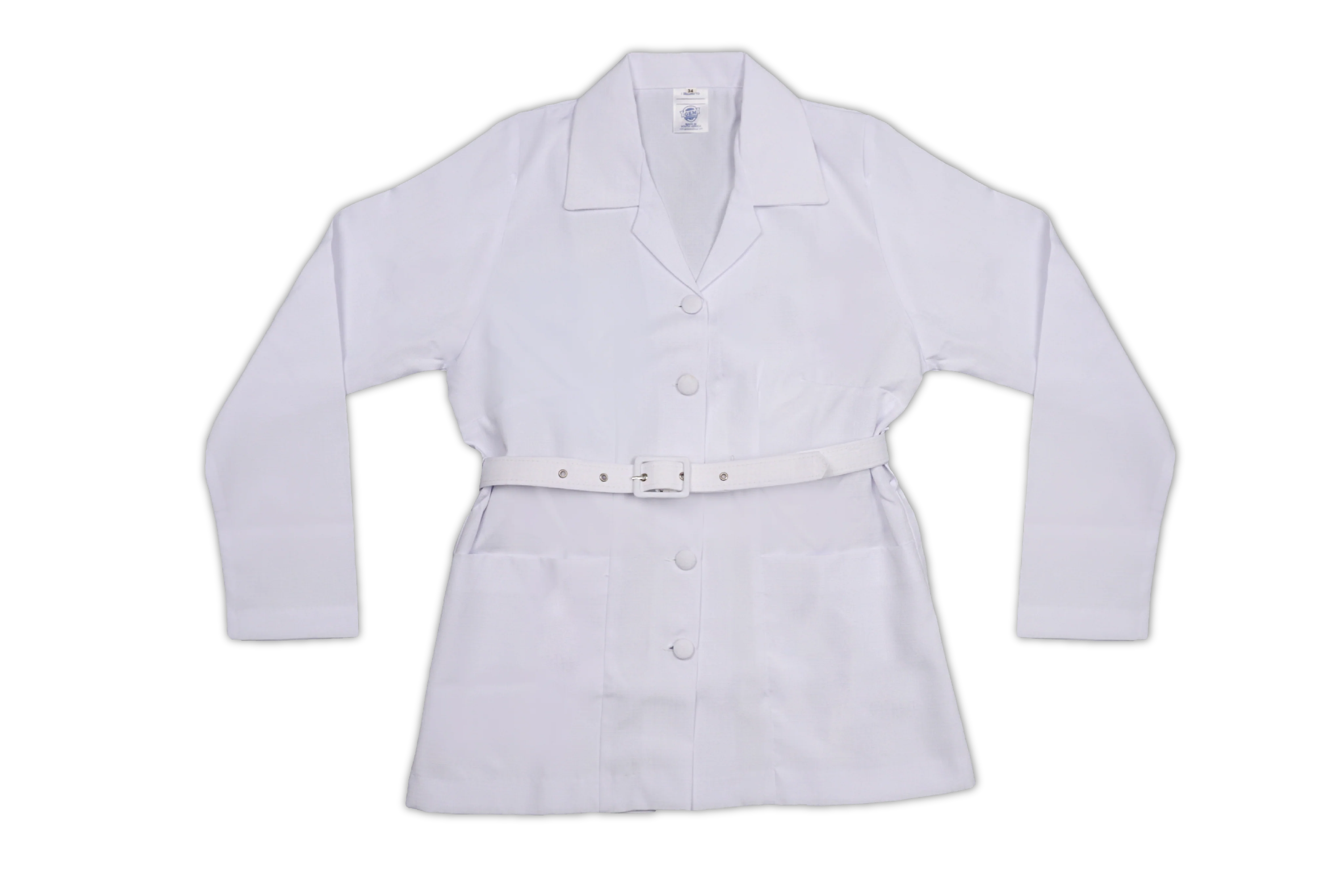 White Church Blouse with Collar