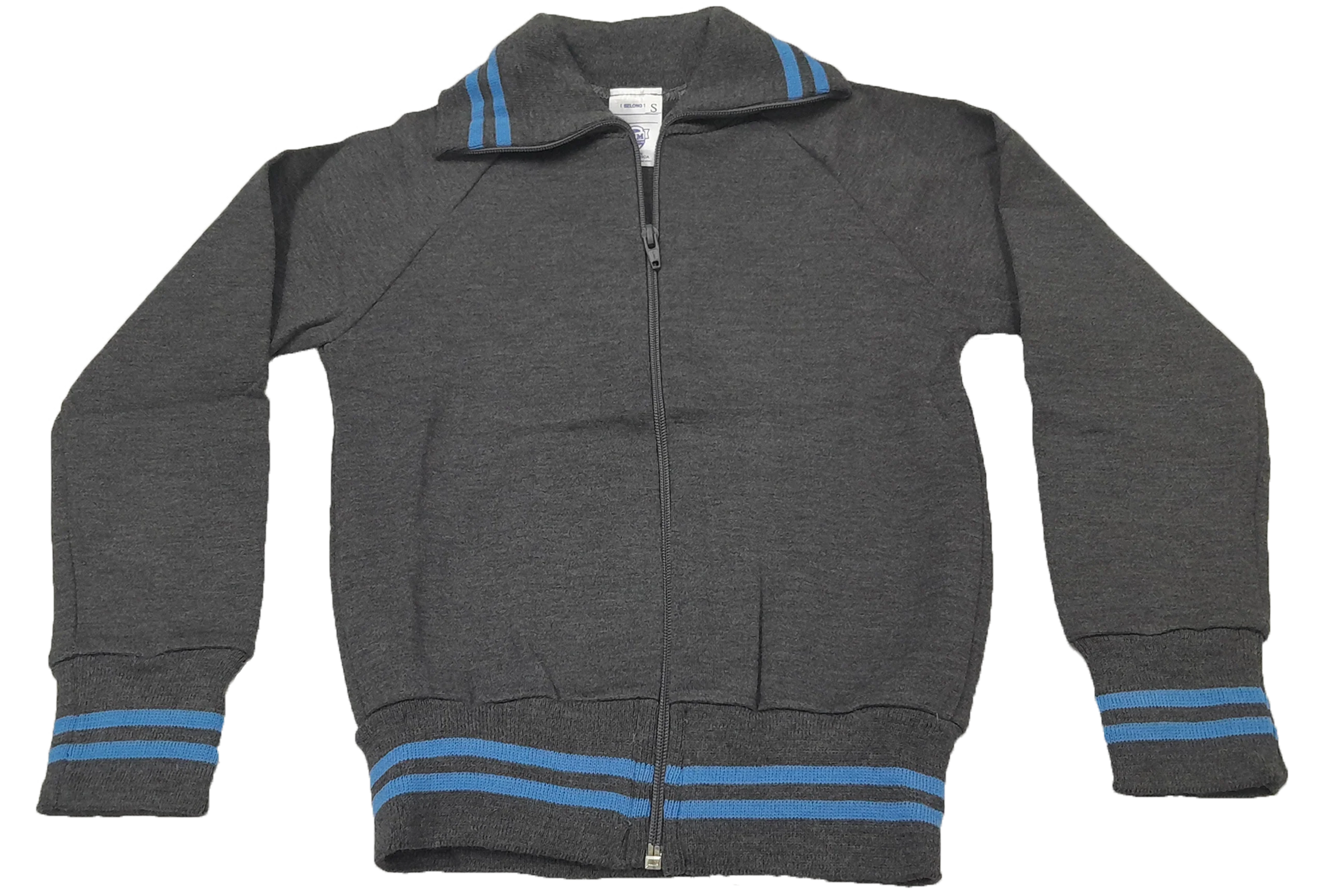 Woolen Tracksuit Set - Grey/Sky Blue (PDR)